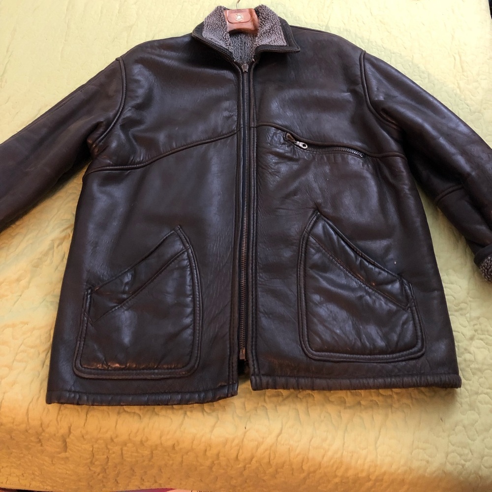 Leather jacket